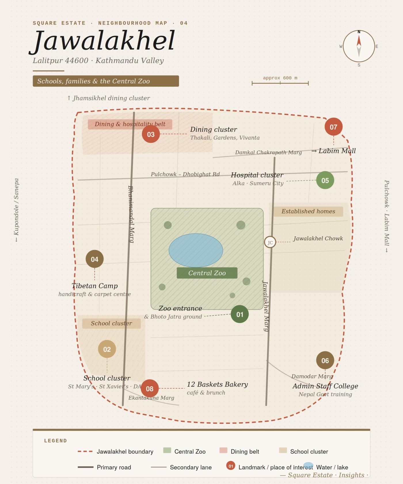 jawalakhel map
