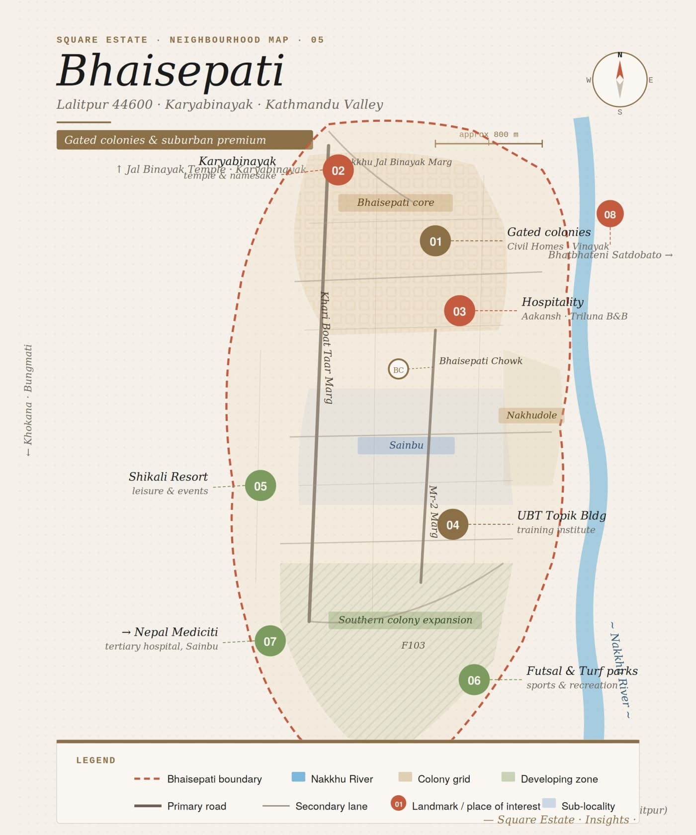 bhaisepati map