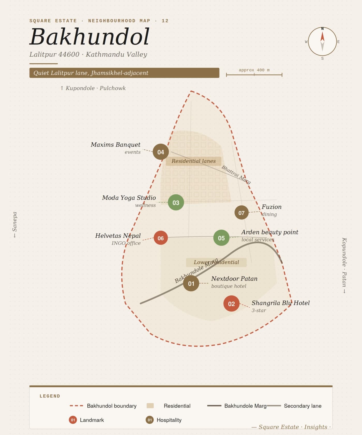 bakhundol map